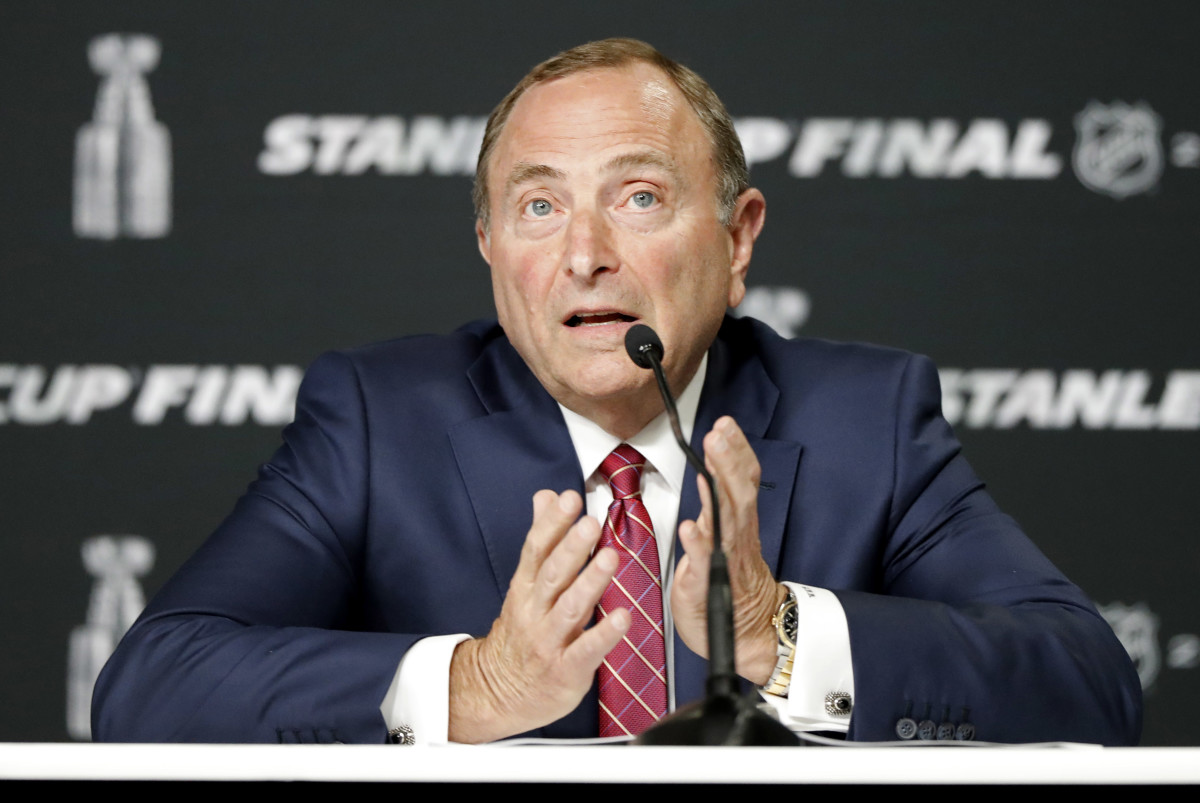 NHL Commissioner Gary Bettman is used to being booed, but he's received little flak for how he's navigated his league through the coronavirus crisis so far. 